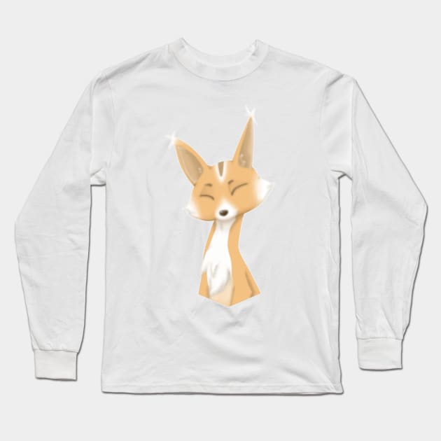 Wannabe Fox Long Sleeve T-Shirt by Bribritenma